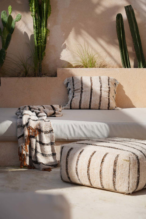 Plaid 'Bohemian White'