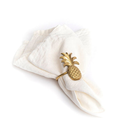 Servetten 'The Linen Napkin White' (set van 4)