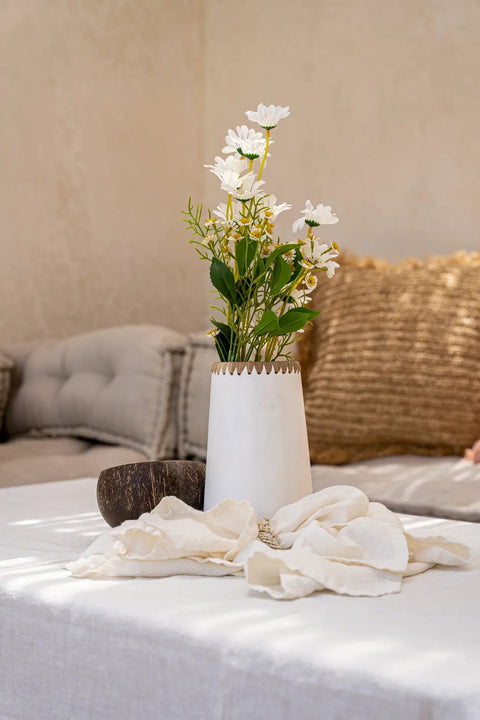Servetten 'The Linen Napkin White' (set van 4)