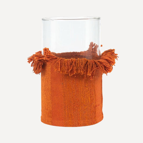 Kaarshouders Izar (merk: Bazar Bizar) in kleur rust velvet.