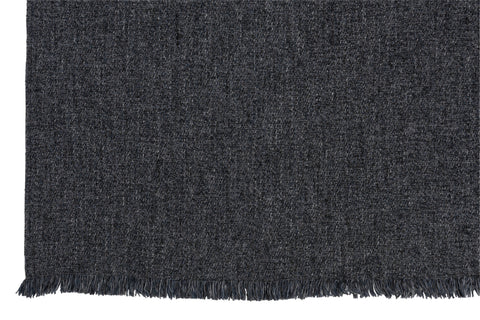 Volledig geopende J-Line plaid ‘Ethnic’ met blauwe tinten en franjes