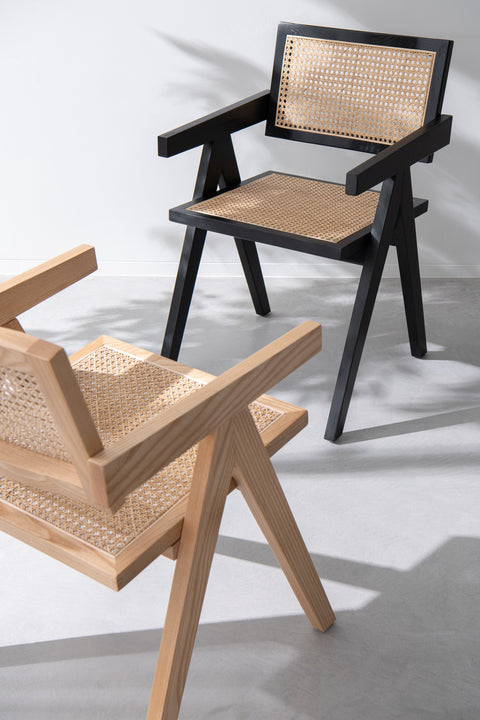 Zwarte J-Line stoel Grid Black
