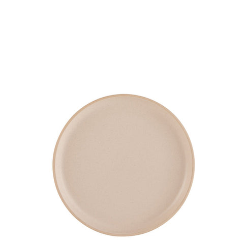 J-Line Bord Marie small – detail van het beige keramieken bord