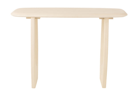 J-Line Console Mark – elegante console tafel in wit mangohout