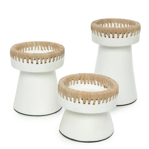 Kandelaars Pretty small, medium en large – complete boho set