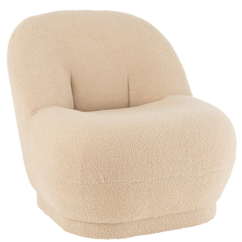 J-Line Zetel 'Teddy Warm Beige'