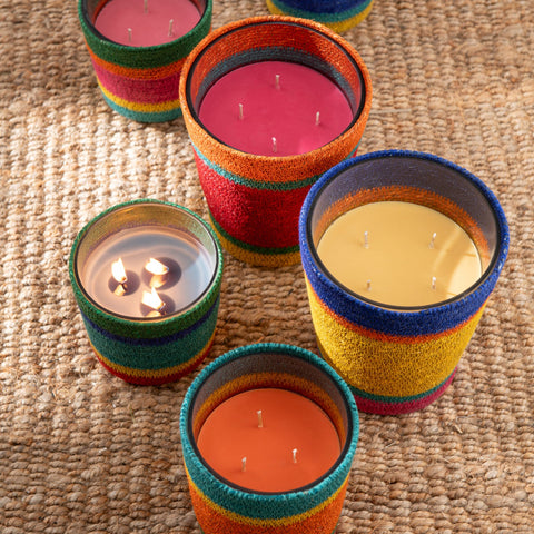 J-Line Geurkaars 'Multicolor' (small - set van 2)