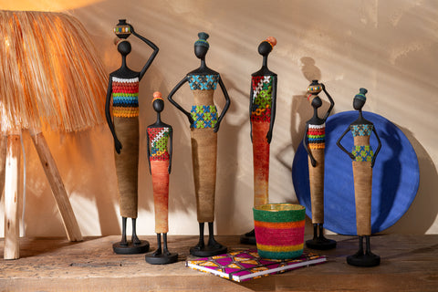 J-Line Geurkaars 'Multicolor' (small - set van 2)