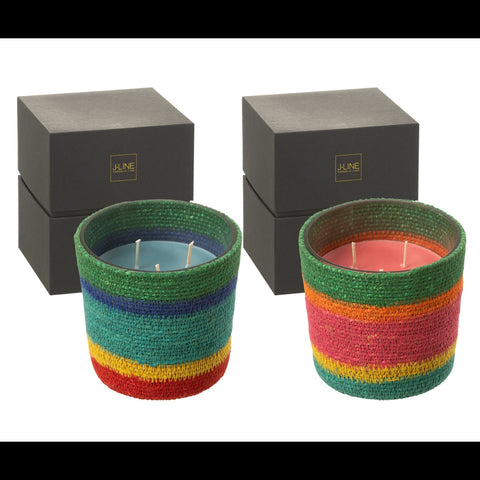 J-Line Geurkaars 'Multicolor' (small - set van 2)