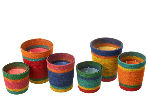 J-Line Geurkaars 'Multicolor' (large - set van 2)