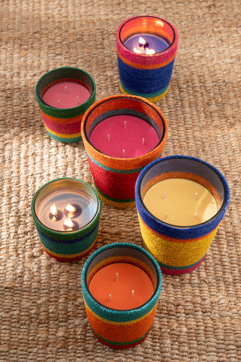J-Line Geurkaars 'Multicolor' (large - set van 2)