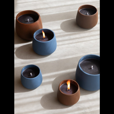 J-Line Buitenkaars 'Cyra Cement Brown' (small)