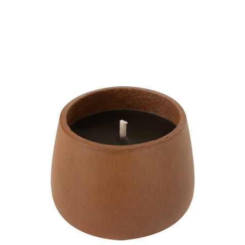 J-Line Buitenkaars 'Cyra Cement Brown' (small)