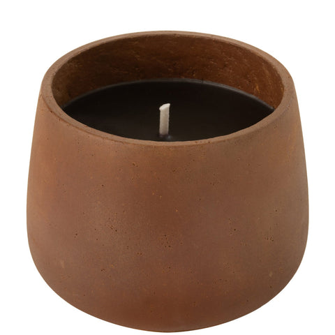 J-Line Buitenkaars 'Cyra Cement Brown' (large)