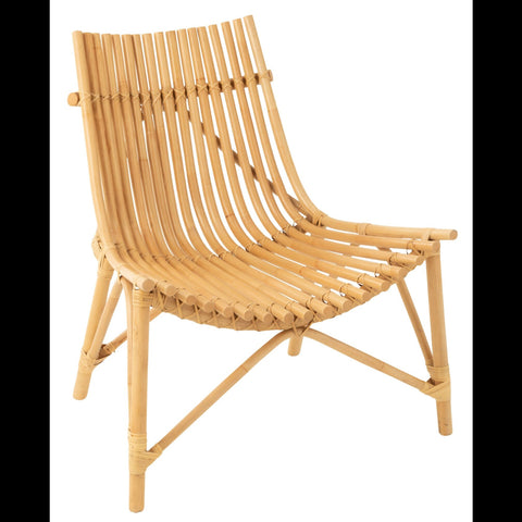 J-Line Stoel 'Rattan Naturel'