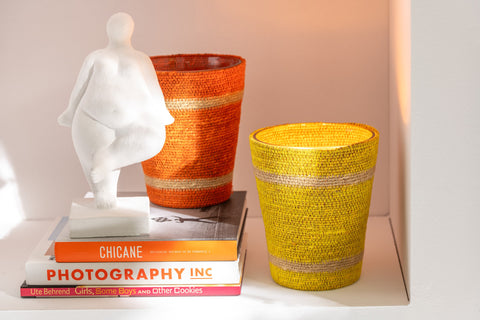 J-Line Geurkaars 'Rotan Orange' (medium)