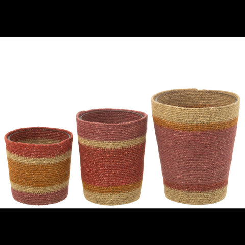 J-Line Geurkaars  'Rotan Burgundy' (large)