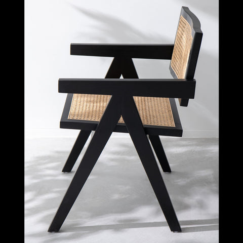 J-Line Stoel 'Grid Black'