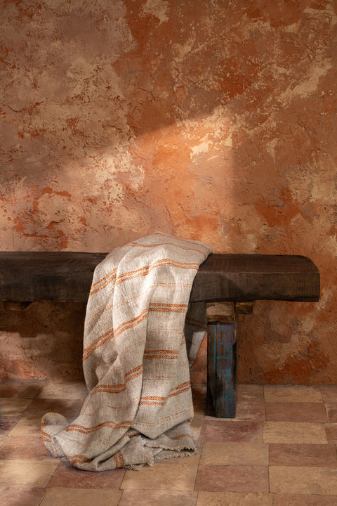 J-Line Plaid 'Linen Orange'