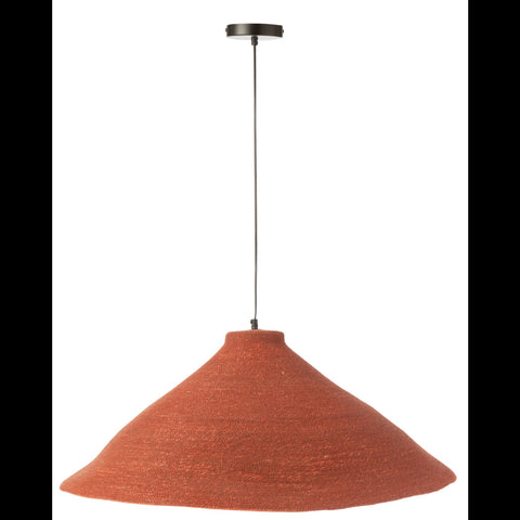 J-Line Hanglamp 'Seagrass Terracotta'