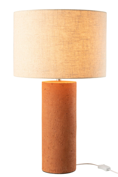 J-Line Lamp 'Terracotta Rust'