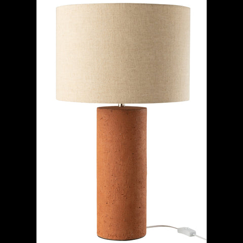 J-Line Lamp 'Terracotta Rust'