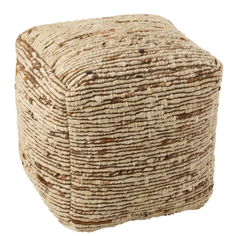 J-Line Poef 'Woven'