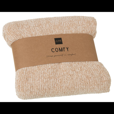 J-Line Plaid 'Chenille Beige'