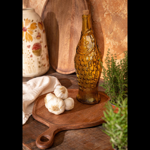 J-Line Fles 'Peces Orange' (set van 2)