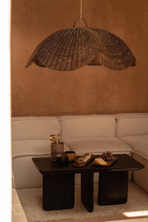 Lamp 'The Wave Pendant' (Dark Walnut - Large)