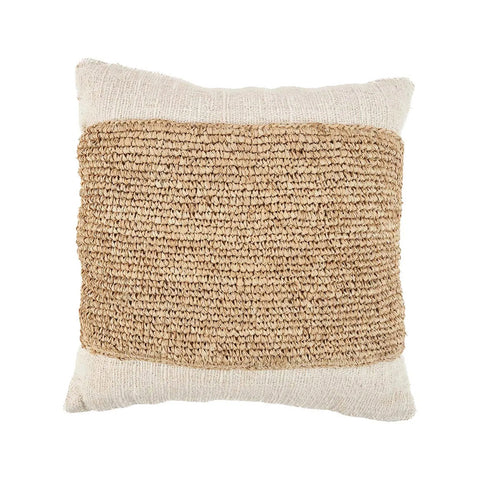 Kussen 'Raffia Stamp'
