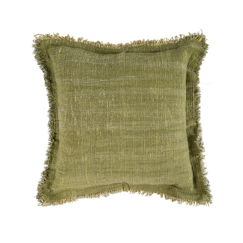 Kussen 'The Jungle Fringe' (Groen)