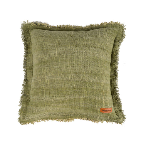 Kussen 'The Jungle Fringe' (Groen)
