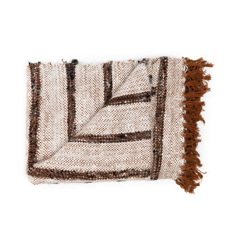 Plaid 'Bohemian White'
