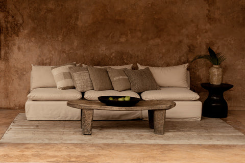 Kussen 'The Linen Damier'