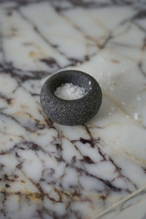 Kom 'The Lava Stone Bowl Black' (XS)