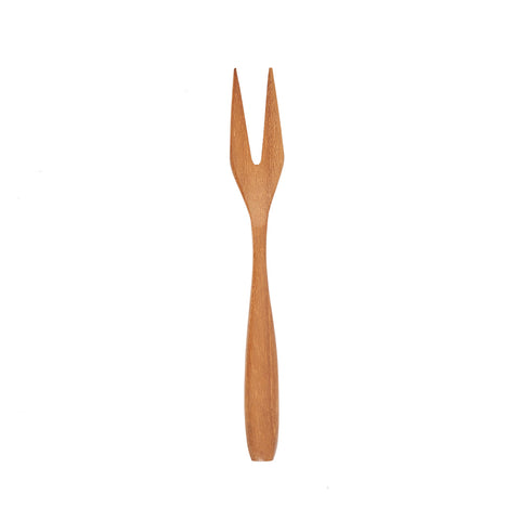 Bazar Bizar The Tapas Fork van natuurlijk teakwortel