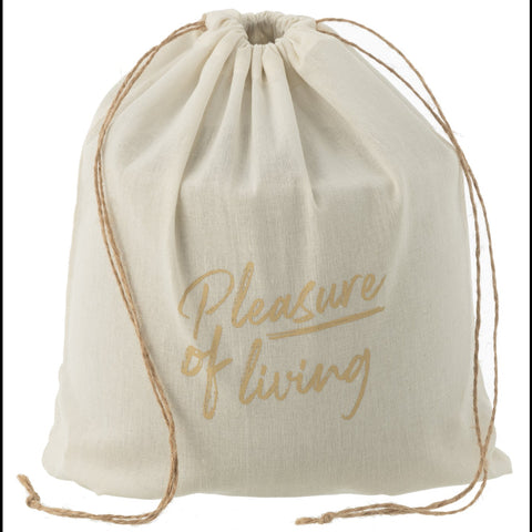 J-Line buitenkaars turquoise cement pot large met label in verpakking