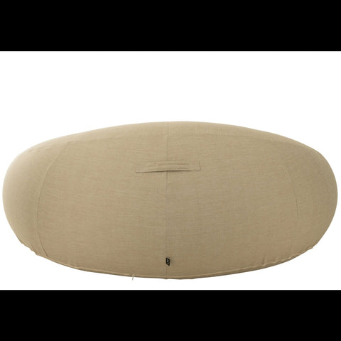 Achterzijde van J-Line Donut matras beige