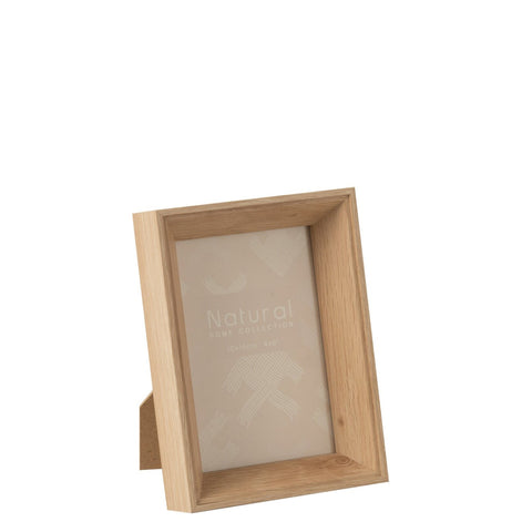 J-Line fotokader Depth 10x15 met naturel afwerking en diepte-effect