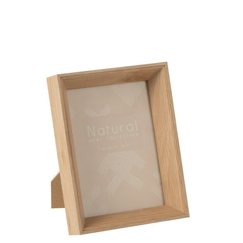 J-Line fotokader Depth 13x18 met naturel afwerking en diepte-effect