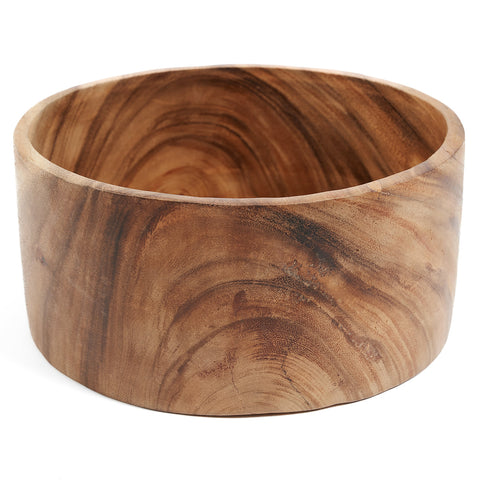 Houten schaal suarhout Bazar Bizar The Suar Salad Bowl large volledig zicht