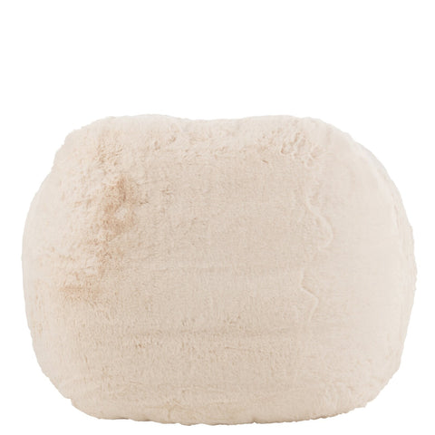 Achterzijde van de J-Line Cutie Cream Small zetel