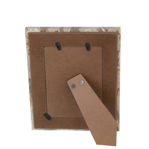 Achterzijde van het J-Line Fotokader Marble Beige 13x18