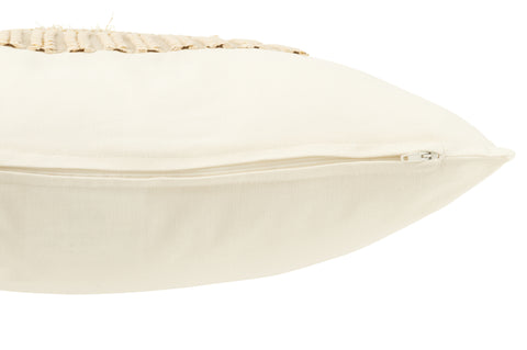 Zijkant van het J-Line kussen Beanie met zachte katoenen afwerking.