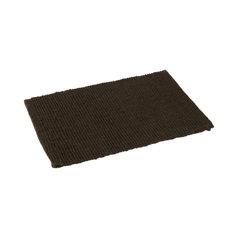 Bruine textiel placemat Dark Brown van J-Line