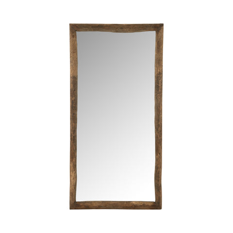 J-Line Spiegel Rectangle Large met houten frame, rechthoekig 176x90 cm.
