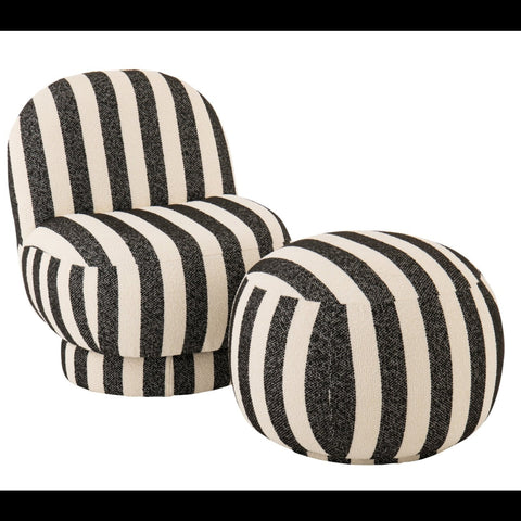 met-poef.jpg
J-Line Striped zetel gecombineerd met de bijpassende poef