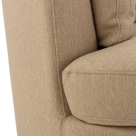 Detail van de zachte zitting van de J-Line Swivel loungestoel