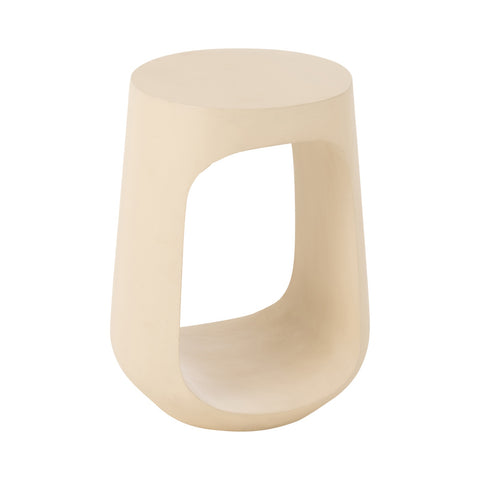 J-Line Bijzettafel Mango Beige – stijlvolle mangohouten bijzettafel voor woonkamer